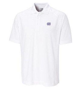 Carolina Tar Heels CB DryTec Mogul Polo - White